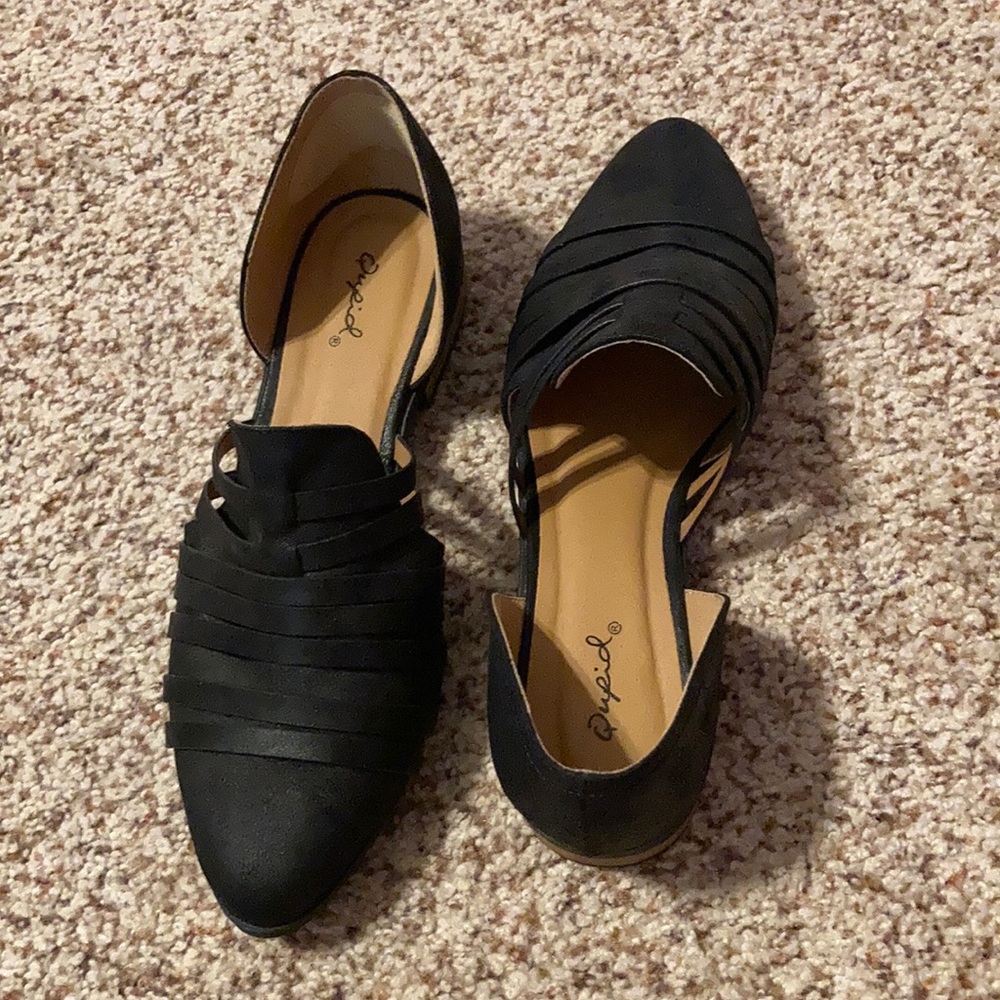 Black flats